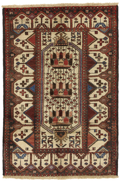 Afshar - Sirjan Perser Teppich 145x100