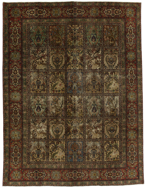 Bakhtiari - old Perser Teppich 396x297