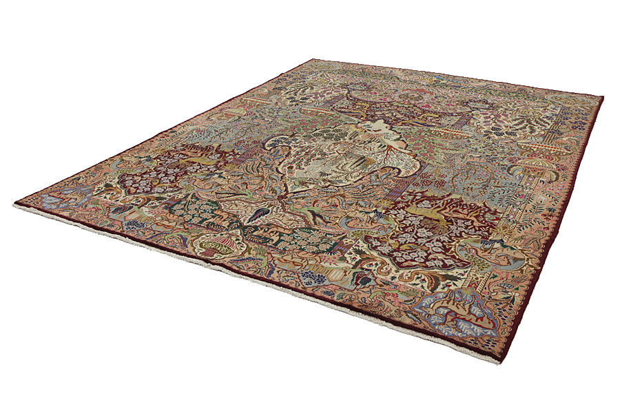Kashmar - old Perser Teppich 382x294 - Abbildung 2