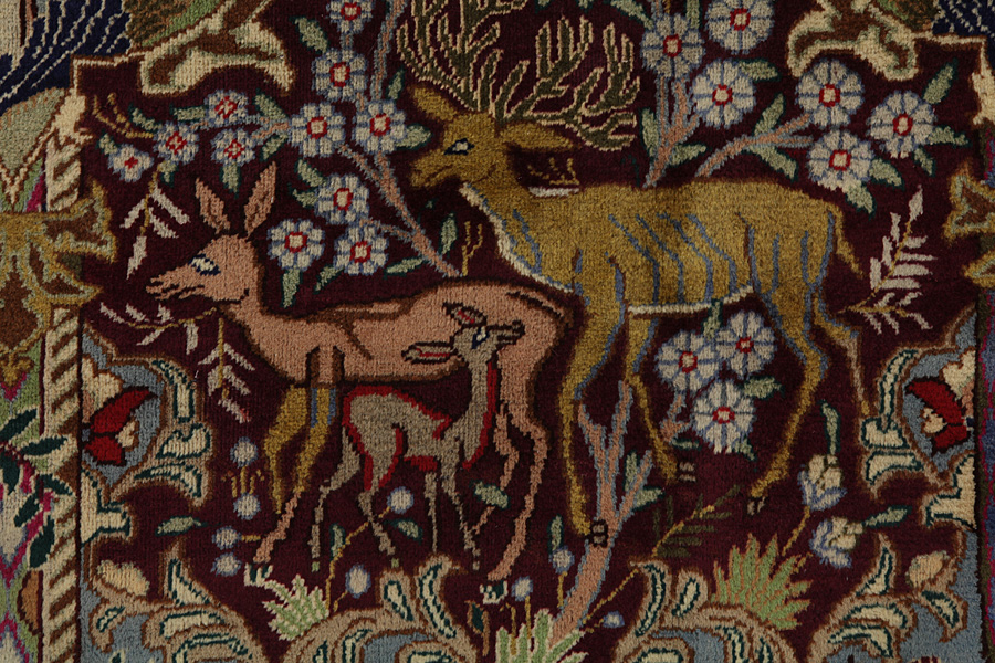 Kashmar - old Perser Teppich 382x294 - Abbildung 10