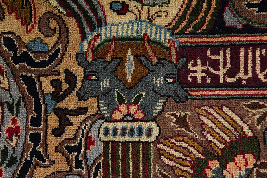 Kashmar - old Perser Teppich 393x306 - Abbildung 8