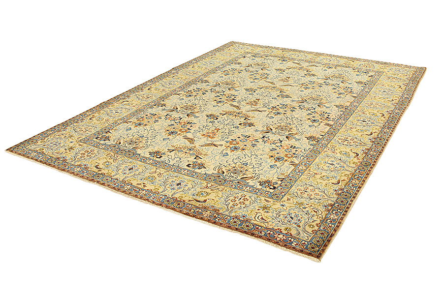 Isfahan - Antique Perser Teppich 318x233 - Abbildung 2