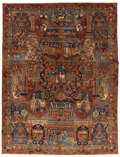 Kashmar - Mashad Perser Teppich 394x290