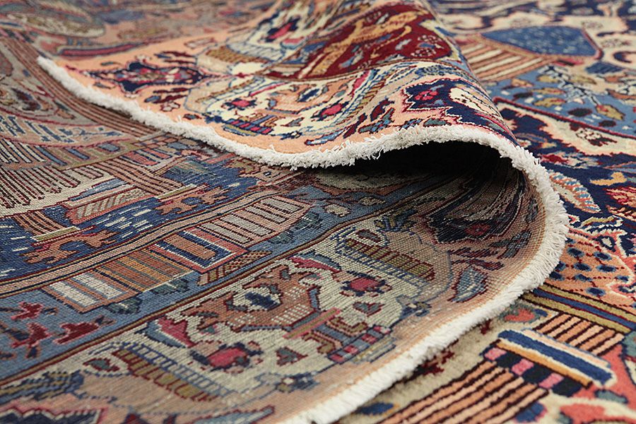 Kashmar - old Perser Teppich 384x292 - Abbildung 4