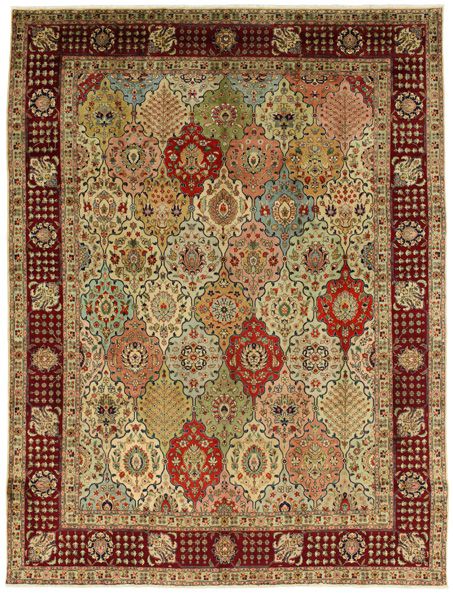 Bakhtiari - old Perser Teppich 393x296