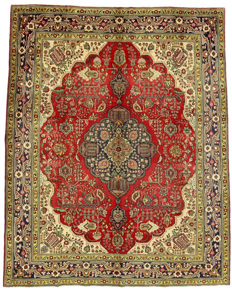 Tabriz Perser Teppich 373x297