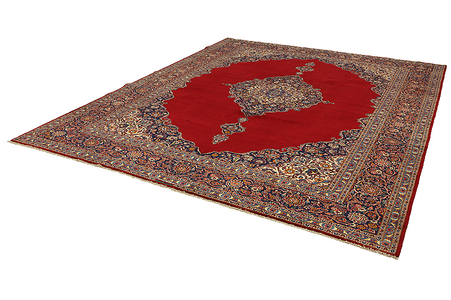 Keshan Perser Teppich 394x306 - Abbildung 2