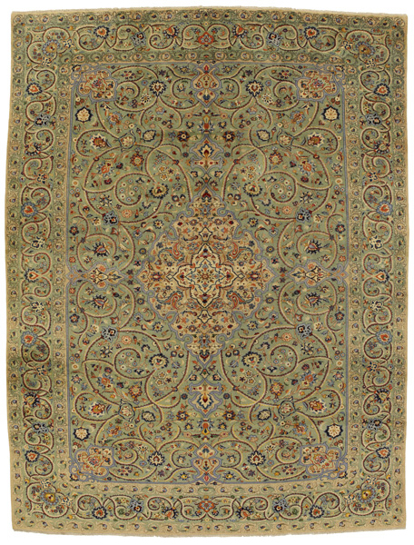 Keshan Perser Teppich 398x294