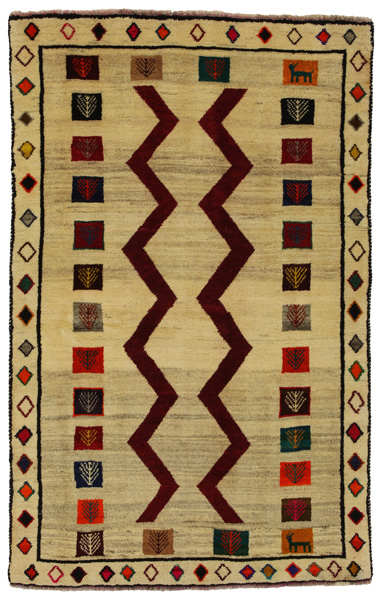 Gabbeh - Qashqai Perser Teppich 190x122