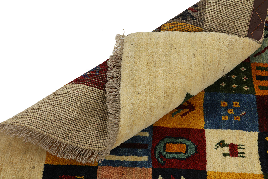 Gabbeh - Bakhtiari Perser Teppich 153x109 - Abbildung 4