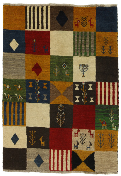 Gabbeh - Bakhtiari Perser Teppich 146x102
