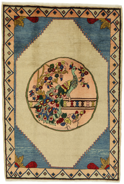 Kashkooli - Gabbeh Perser Teppich 211x143