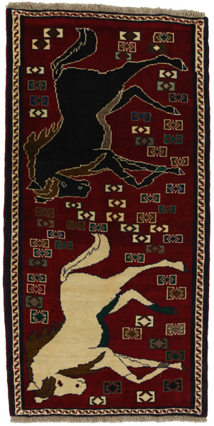 Gabbeh - Qashqai Perser Teppich 162x83