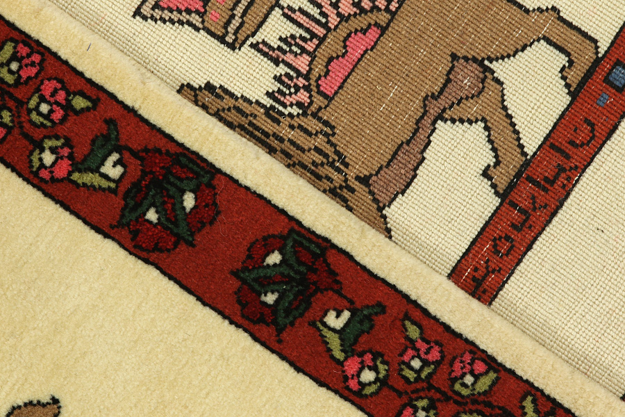 Kashkooli - Gabbeh Perser Teppich 58x90 - Abbildung 4