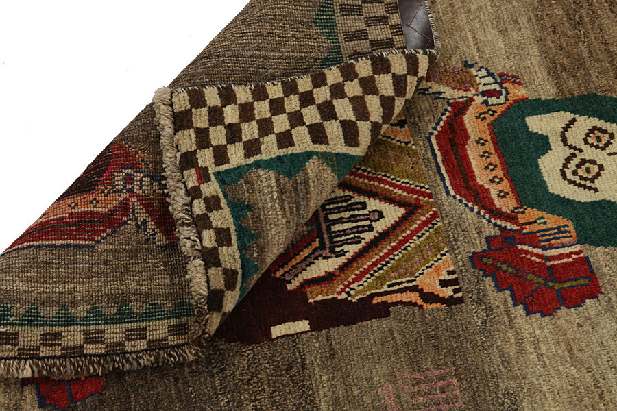 Gabbeh - Qashqai Perser Teppich 212x123 - Abbildung 4