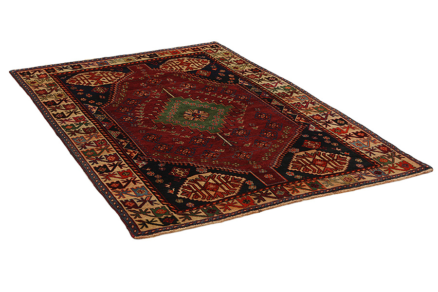 Qashqai - Shiraz Perser Teppich 252x157 - Abbildung 1