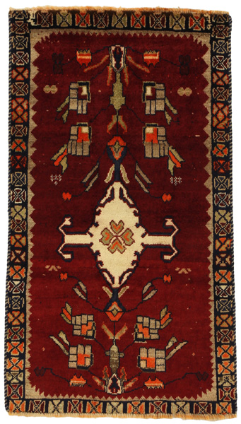 Gabbeh - Qashqai Perser Teppich 130x72