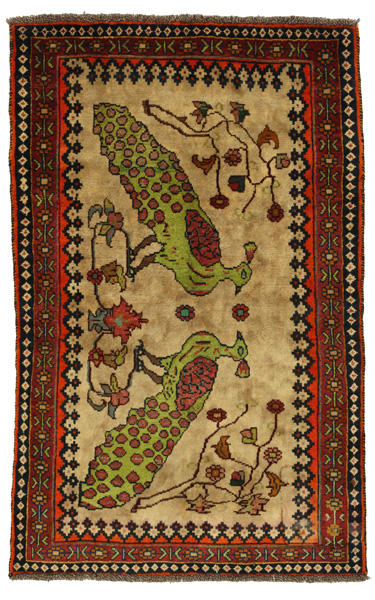 Gabbeh - Qashqai Perser Teppich 164x103