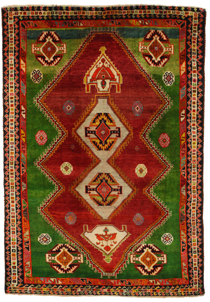 Qashqai - Gabbeh Perser Teppich 225x156