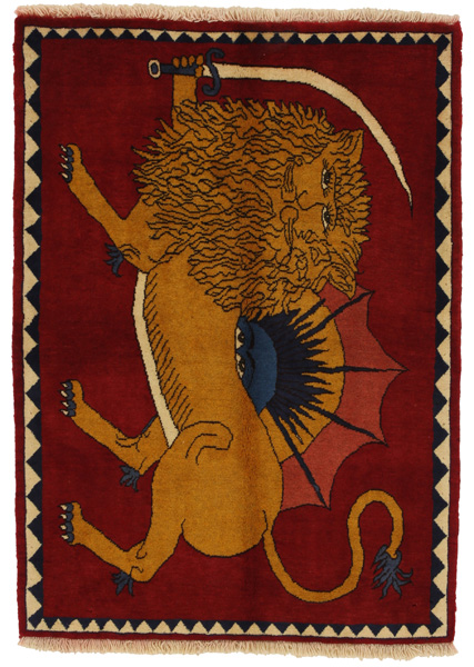 Kashkooli - Gabbeh Perser Teppich 147x103