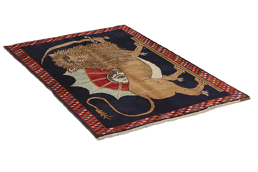 Kashkooli - Gabbeh Perser Teppich 165x112 - Abbildung 1
