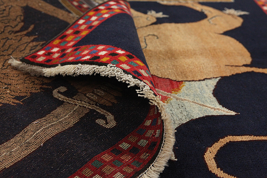 Kashkooli - Gabbeh Perser Teppich 165x112 - Abbildung 4