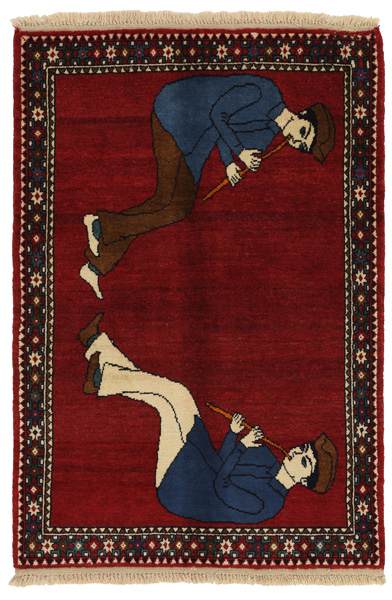 Gabbeh - Qashqai Perser Teppich 150x100