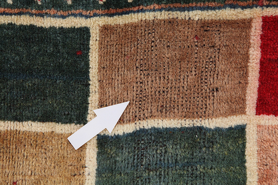 Gabbeh - Bakhtiari Perser Teppich 286x124 - Abbildung 8