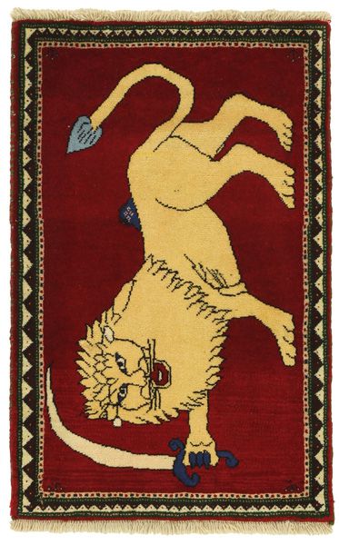Kashkooli - Gabbeh Perser Teppich 100x65