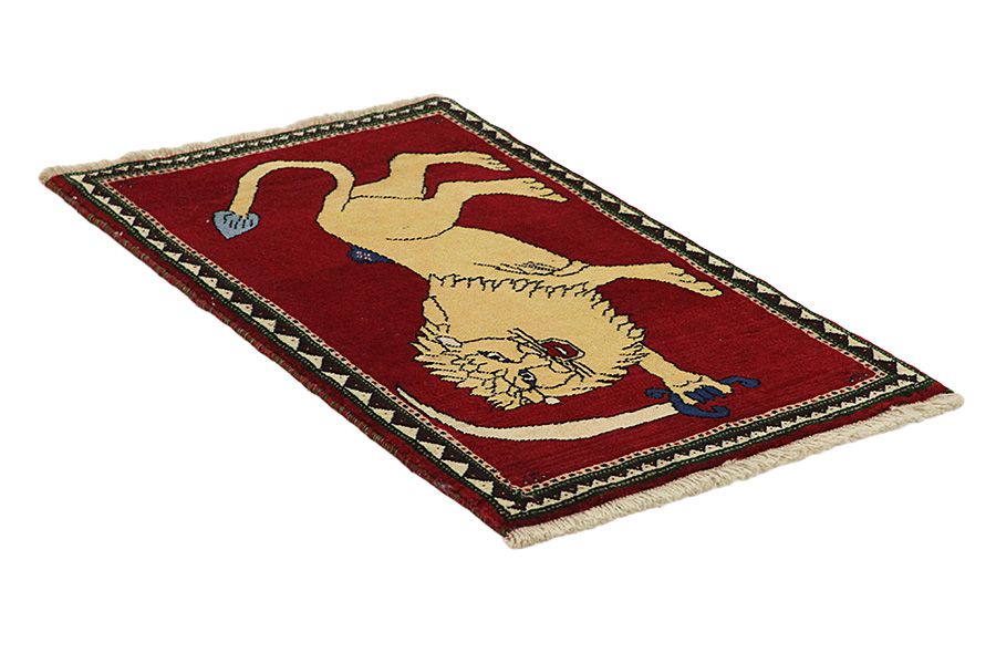 Kashkooli - Gabbeh Perser Teppich 100x65 - Abbildung 1