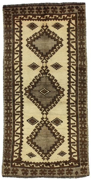 Gabbeh - Qashqai Perser Teppich 203x103