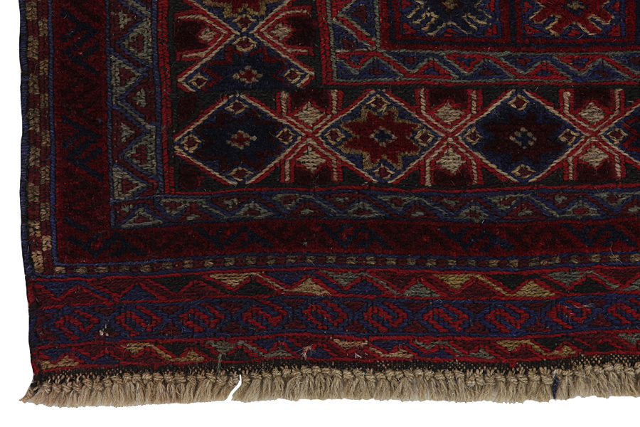 Kelim - Teppich - Turkaman 120x120 - Abbildung 3