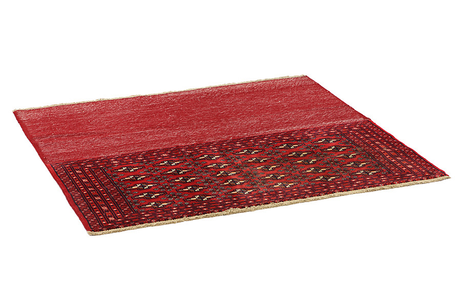 Yomut - Buchara Perser Teppich 130x140 - Abbildung 1