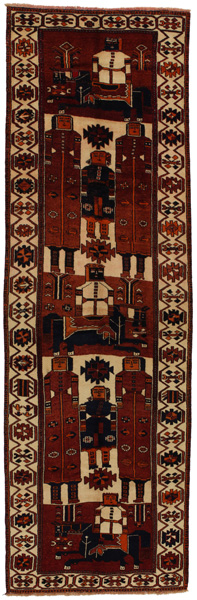 Bakhtiari - Qashqai Perser Teppich 436x137
