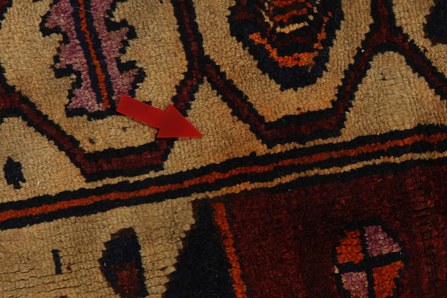 Bakhtiari - Qashqai Perser Teppich 359x138 - Abbildung 8
