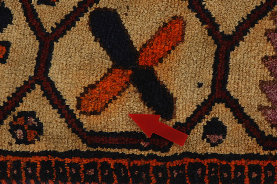 Bakhtiari - Qashqai Perser Teppich 359x138 - Abbildung 9