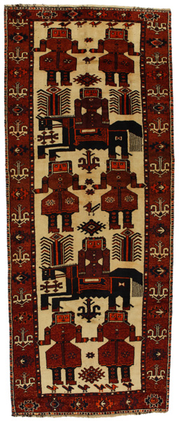 Bakhtiari - Qashqai Perser Teppich 370x149