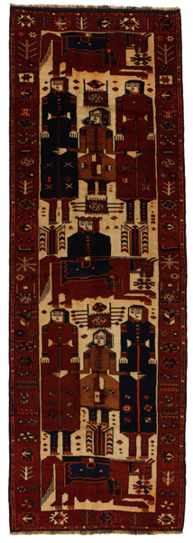 Bakhtiari - Qashqai Perser Teppich 400x133