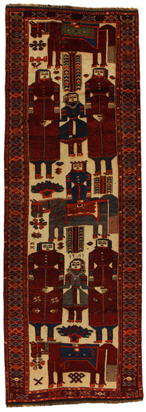 Bakhtiari - Qashqai Perser Teppich 397x135