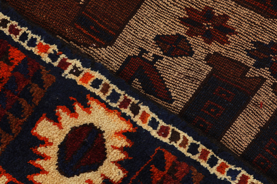 Bakhtiari - Qashqai Perser Teppich 406x157 - Abbildung 5
