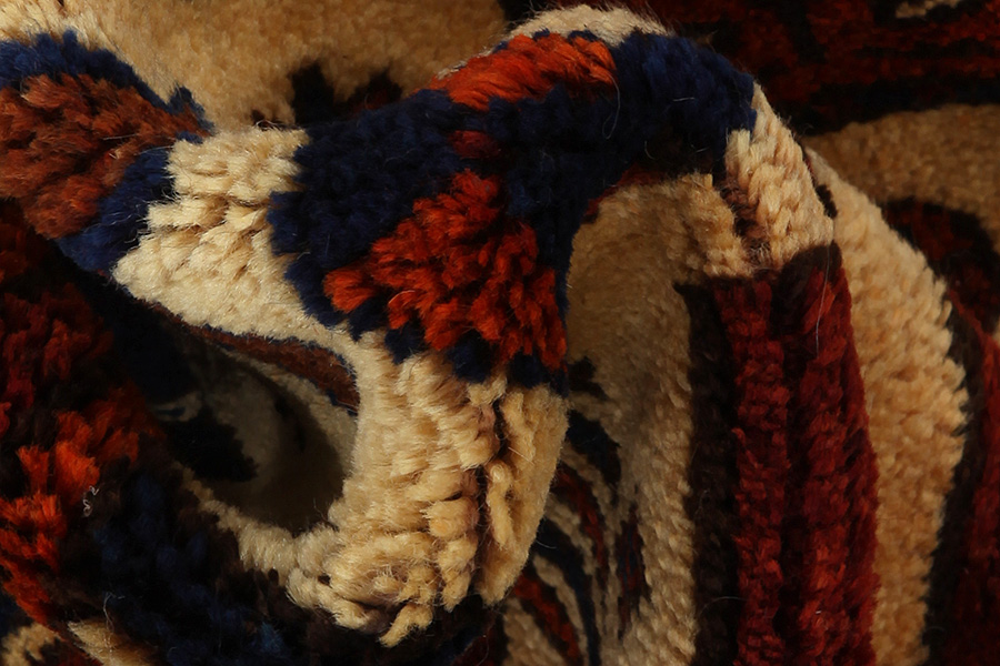 Bakhtiari - Qashqai Perser Teppich 406x157 - Abbildung 6