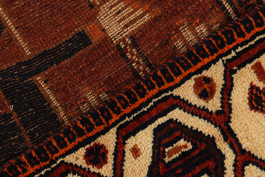 Bakhtiari - Qashqai Perser Teppich 419x148 - Abbildung 5