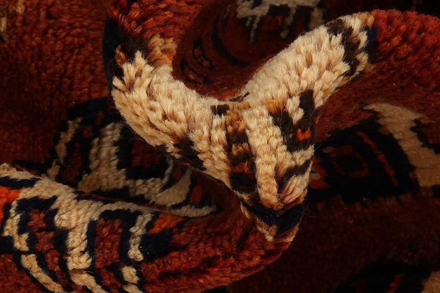 Bakhtiari - Qashqai Perser Teppich 419x148 - Abbildung 6
