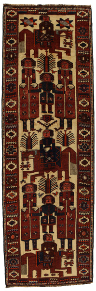 Bakhtiari - Qashqai Perser Teppich 458x145