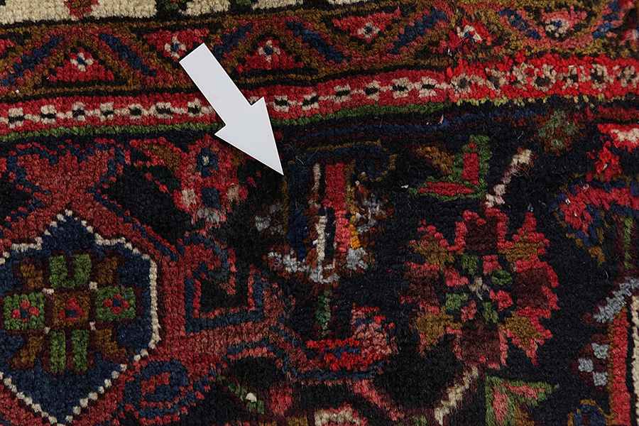 Heriz - Azari Perser Teppich 285x198 - Abbildung 9