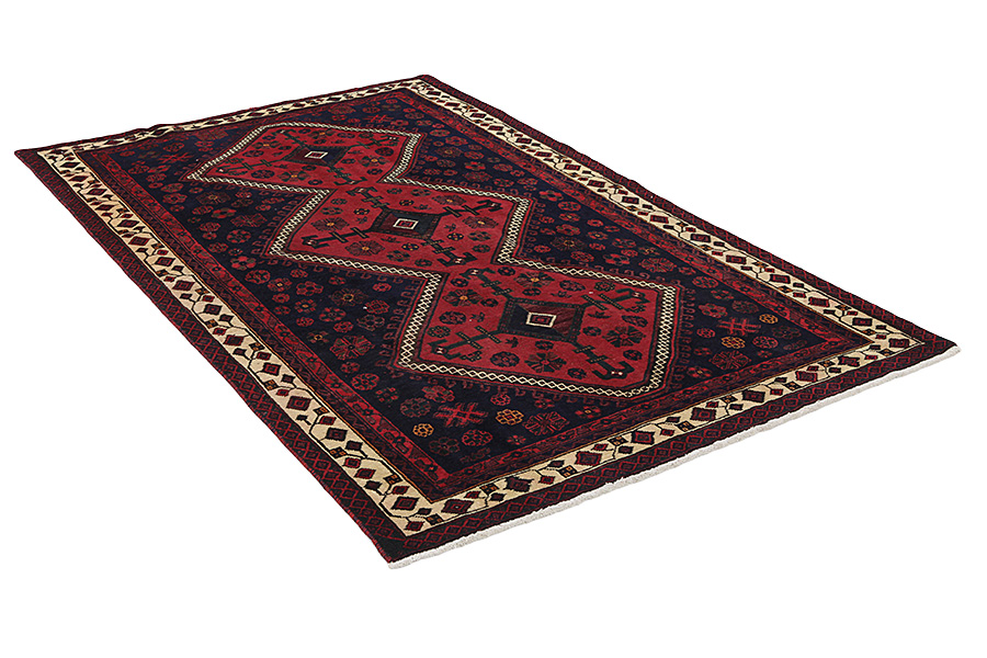 Afshar - Sirjan Perser Teppich 247x153 - Abbildung 1