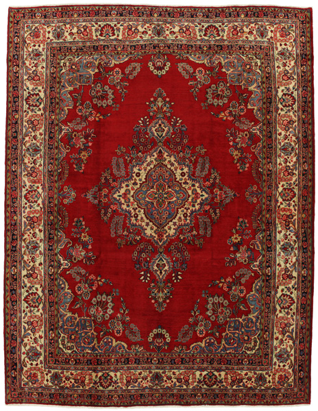 Sarough - Farahan Perser Teppich 383x295