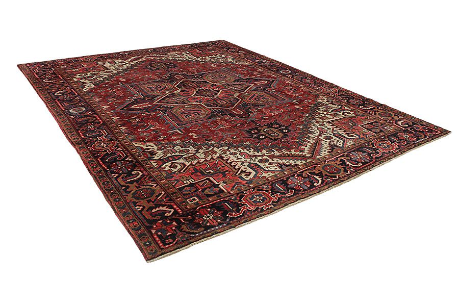 Heriz - Antique Perser Teppich 344x280 - Abbildung 1
