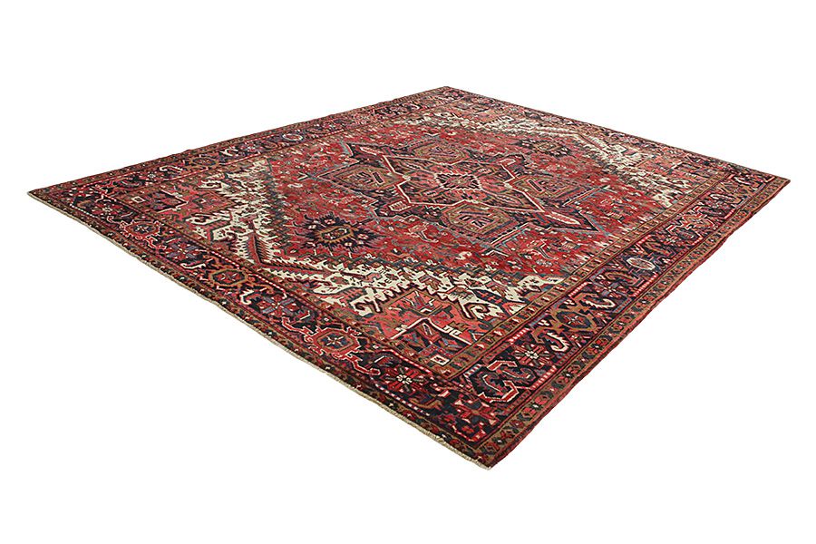 Heriz - Antique Perser Teppich 344x280 - Abbildung 2