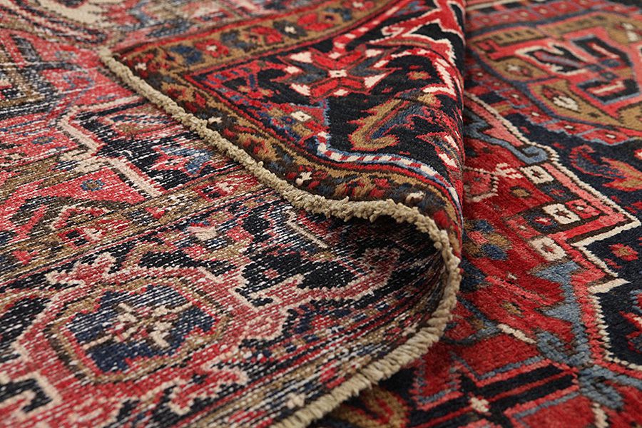 Heriz - Antique Perser Teppich 344x280 - Abbildung 4